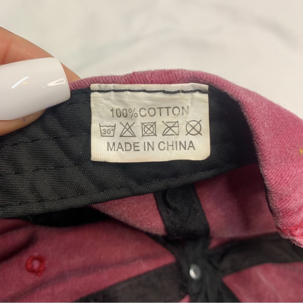 Marron Denim Retro Fadded Ocean Wave Logo Dad Hat - Picture 10 of 10